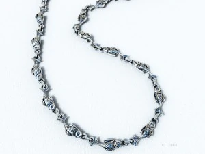 peixe de corrente Modelo de Impressão 3D