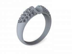 diamond ring 3D Print Model