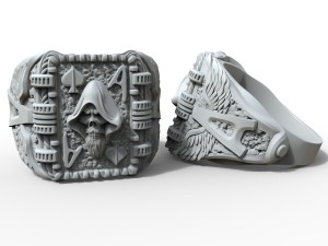 ring the ace of spades Modèles 3D en vedette