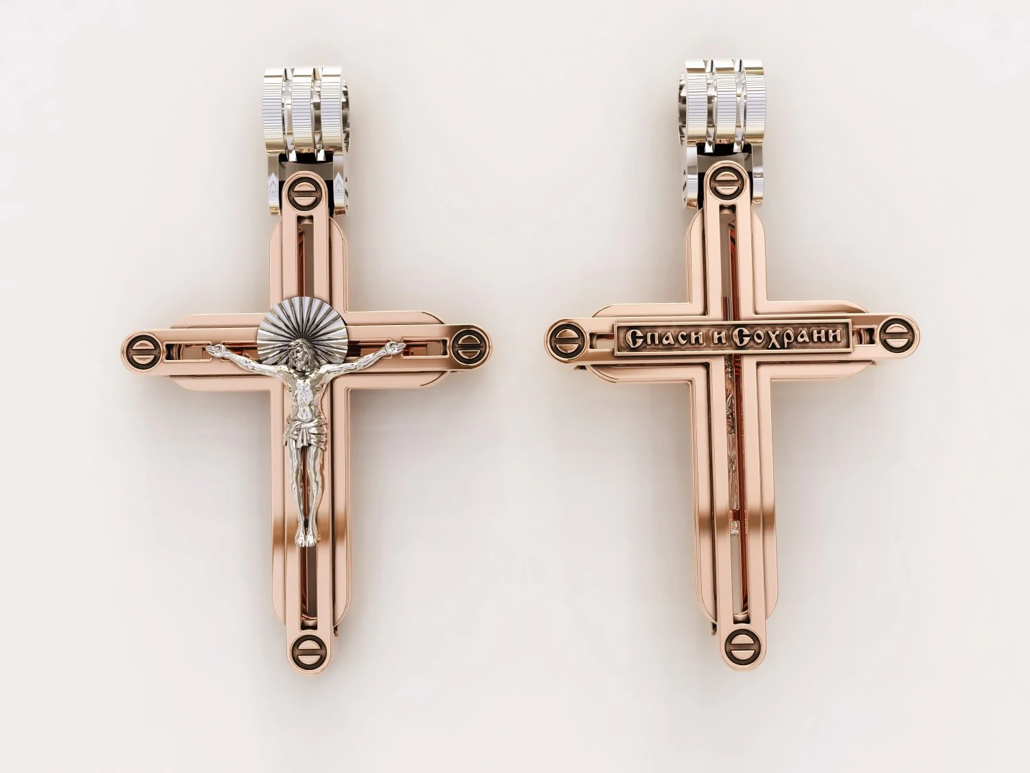 exclusive design of the cross 3D Print Model .c4d .max .obj .3ds .fbx .stl .blend