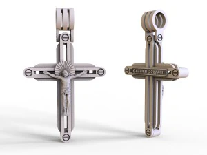 exclusive design of the cross 3D Print Model