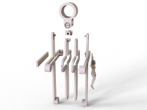 exclusive design of the cross Modèles 3D en vedette