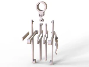 exclusive design of the cross 3D Print Model
