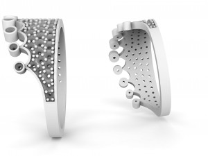 crown ring 3d 3D प्रिंट मॉडल