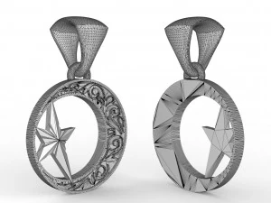 muslim pendant 3D Print Model