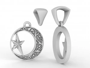 muslim pendant 3D Print Model