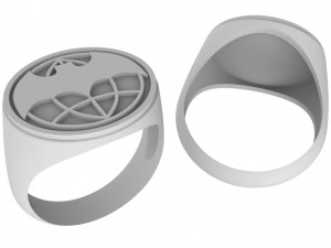 ring of the military intelligence Modelo de Impressão 3D