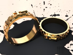ring lock 3D प्रिंट मॉडल