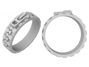 ring lock 3D 프린트 모델