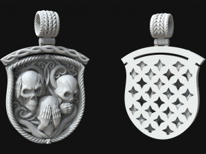 i do not see nor hear nor speak 3D Print Model