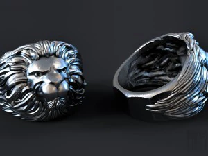 anello del leone Modello di stampa 3D