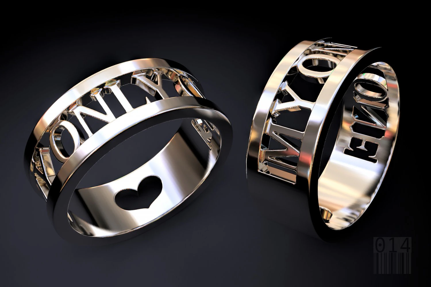 ring my only you 3D Print Model .c4d .max .obj .3ds .fbx .stl .blend 