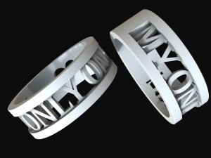 ring my only you 3D प्रिंट मॉडल