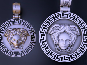 versace pendant Modelo de impresión 3D