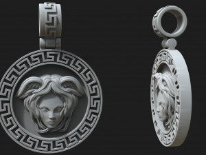 versace pendant 3D प्रिंट मॉडल