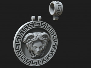 versace pendant 3D प्रिंट मॉडल