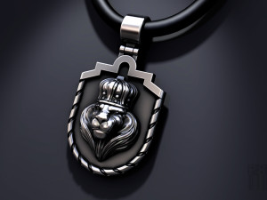 lion king pendant 3Dプリントモデル