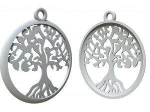 tree pendants yggdrasil tree of life 3D Print Model