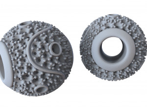 yin yang charm with diamonds 3D-Druckmodell