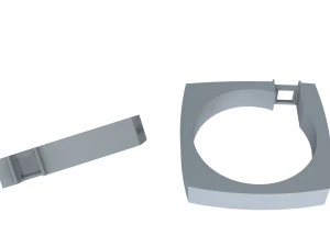 designer diamond ring 3D Print Model