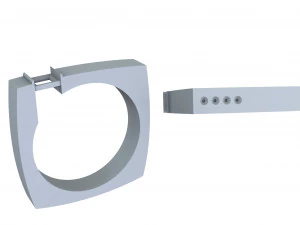 designer diamond ring 3D Print Model