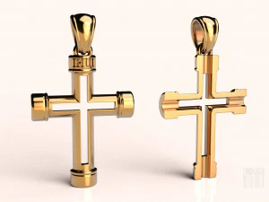 projekt krzyża Model do druku 3D