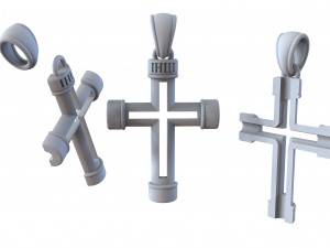 design cross Modèles 3D en vedette