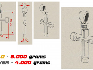 design cross Modèles 3D en vedette