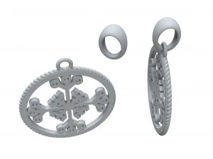 pendant celtic cross of invincibility for 3d printing and cnc 3D Print Model