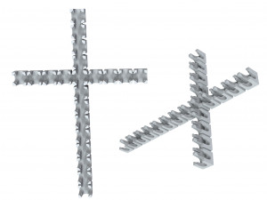 cross with stones 3D-printmodel