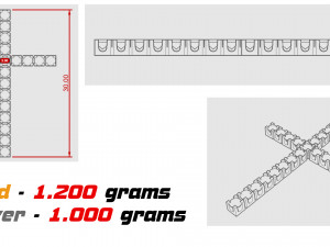 cross with stones 3D-printmodel
