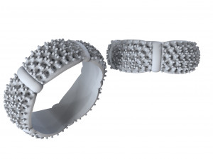 women diamonds ring 3D प्रिंट मॉडल