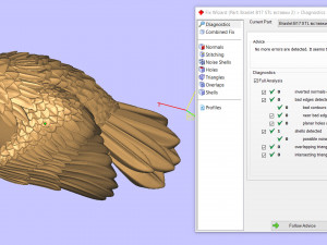 eagle insert on leather or rubber 3D प्रिंट मॉडल