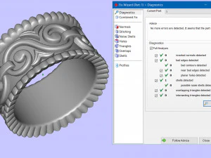 Silver ring with patterns 3D Print Model