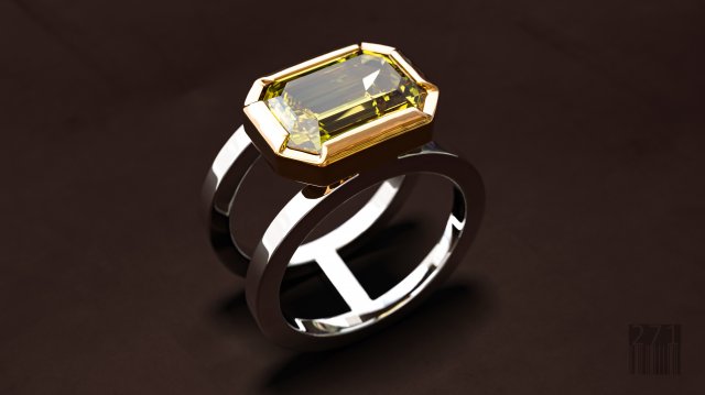 ring with stone for printing 3d Modèles 3D en vedette .c4d .max .obj .3ds .fbx .stl .blend 