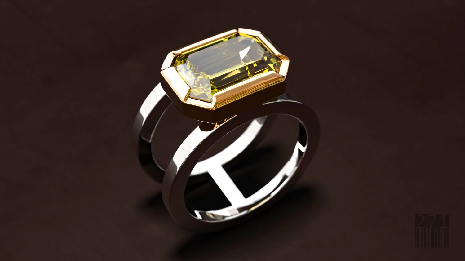 ring with stone for printing 3d 3D Print Model .c4d .max .obj .3ds .fbx .stl .blend 