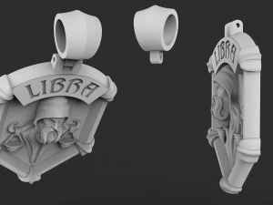 Constellation libra for 3d printing and cnc 3D Print Model