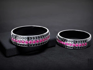 ring with stones 3D Print Model