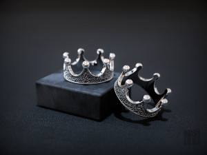 ring in the form of a crown Modelo de Impressão 3D