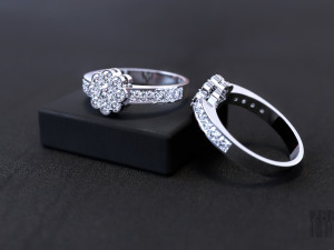 women diamond ring 3D प्रिंट मॉडल