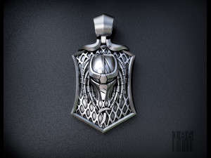 predator pendant for printing and cnc 3D 프린트 모델