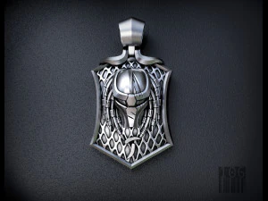 predator pendant for printing and cnc 3D Print Model