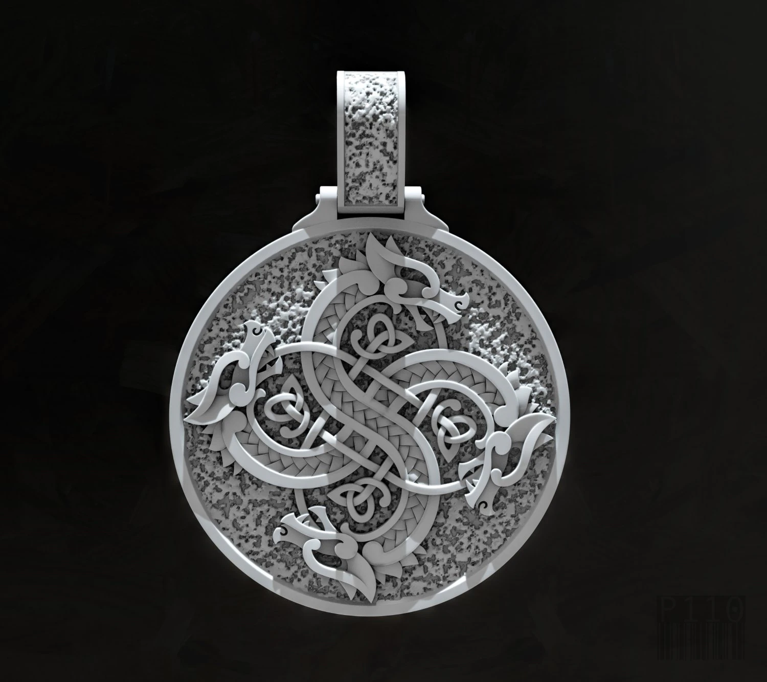 viking fylfot swastika 3D Print Model .c4d .max .obj .3ds .fbx .stl .blend