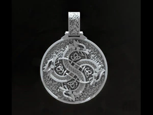 viking fylfot gamalı ha&ccedil; 3D Baskı Modeli