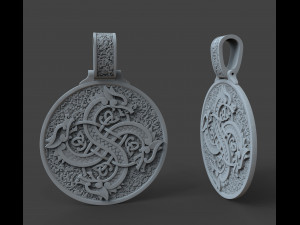 viking fylfot swastika 3D-printmodel