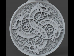 viking fylfot swastika 3D Print Model