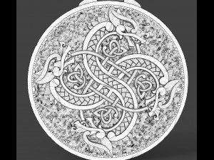 viking fylfot swastika 3D-printmodel