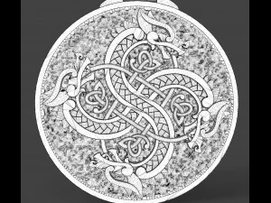 viking fylfot swastika 3D Print Model
