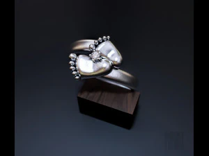 cincin kaki bayi Model Cetak 3D