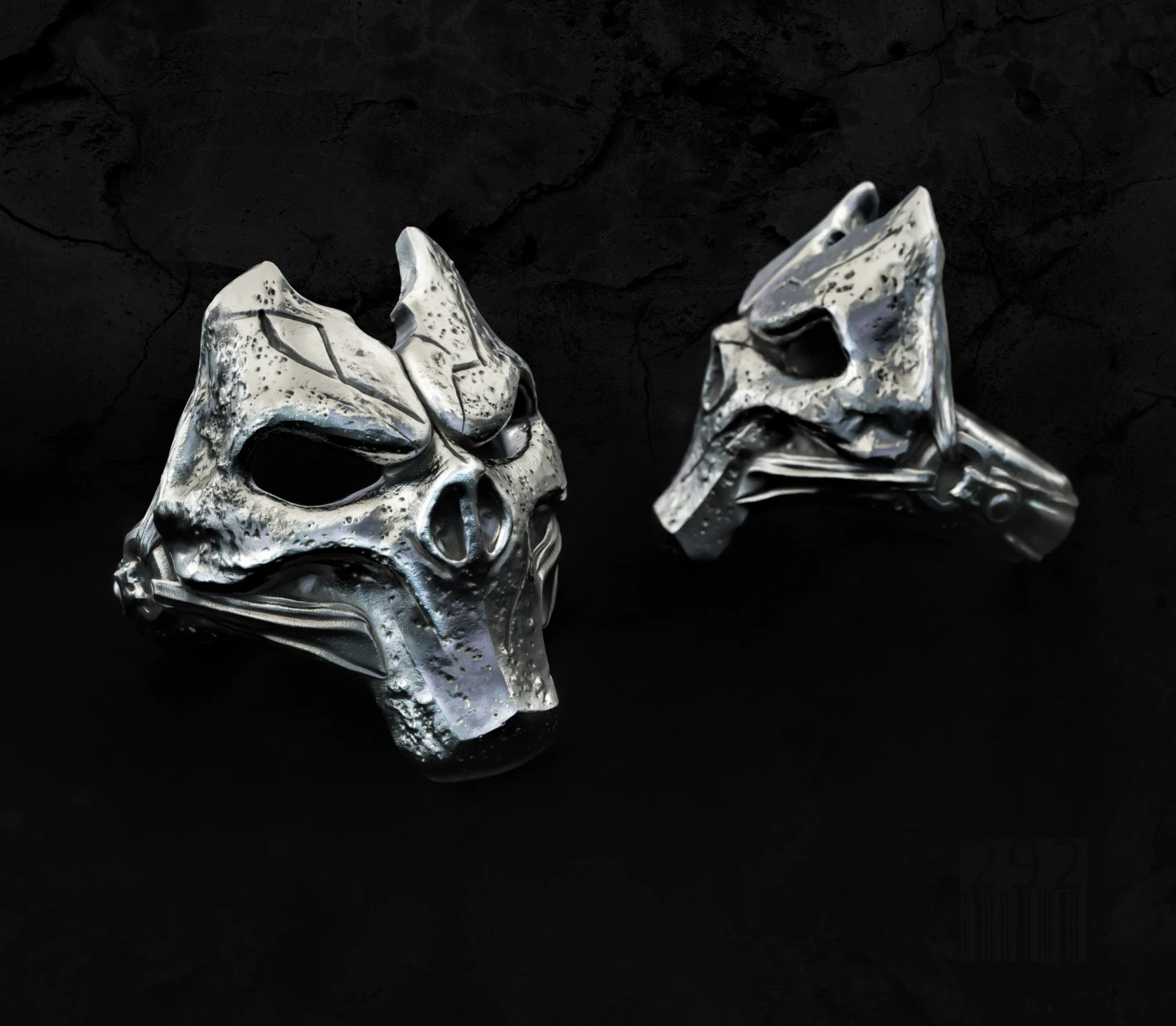 silver ring dark siders 3D Print Model .c4d .max .obj .3ds .fbx .stl .blend 